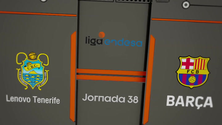 Resumen del Lenovo Tenerife - Barça (72 - 96)