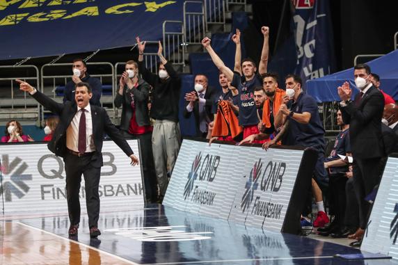 Dmitris Itoudis, entrenador del CSKA.