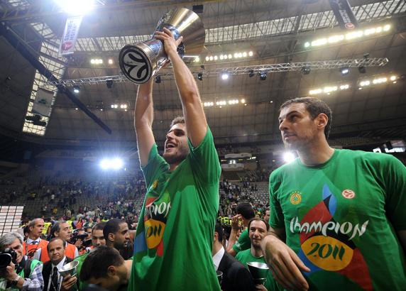 El Panathinaikos, campeón de Europa seis veces, todas en los últimos 25 años