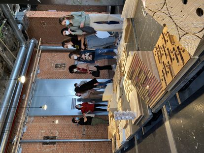 Puertas Abiertas ETSAM 2021 en la Central de Diseño de Matadero Madrid.