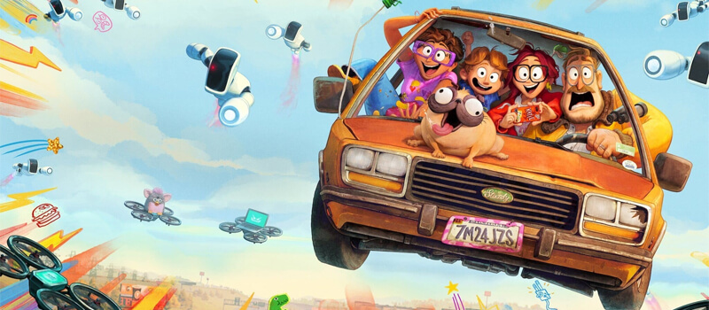 los mitchells vs los mitchells netflix