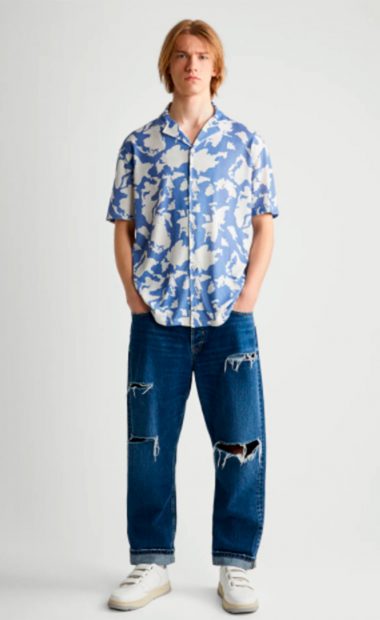 Camisa manga corta relaxed fit de Zara: 25,95 euros / Zara