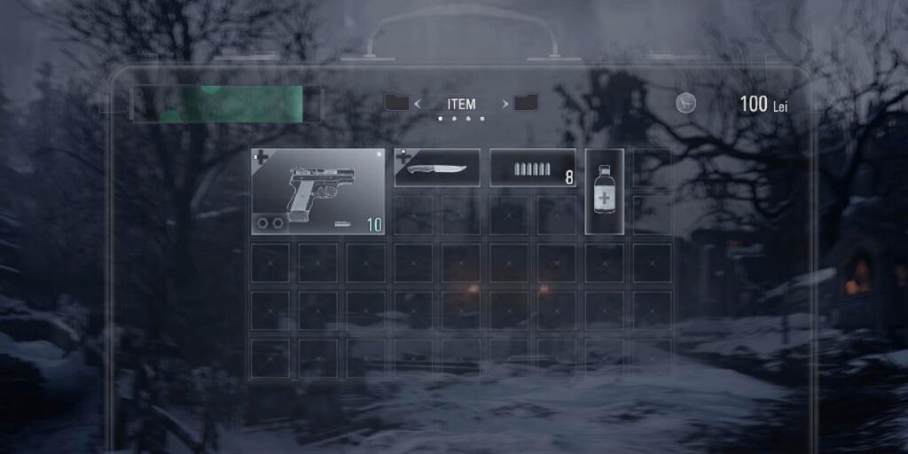 A Resident Evil Village le falta un aspecto clave del sistema de inventario de RE4