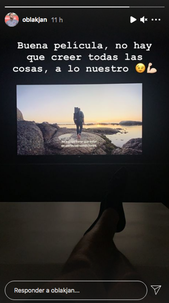 La respuesta de Jan Oblak.