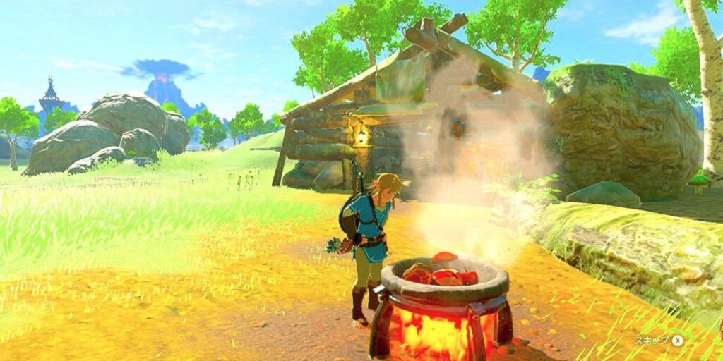 Aliento de lo salvaje: las combinaciones de cocina más extrañas de Zelda