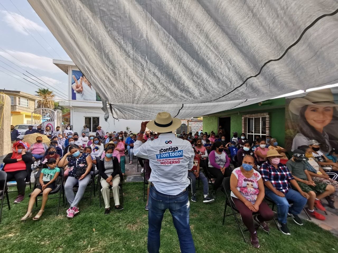 Amarildo Bárcenas propone mejorar la seguridad y modernización del C3 y C4, en Escolásticas