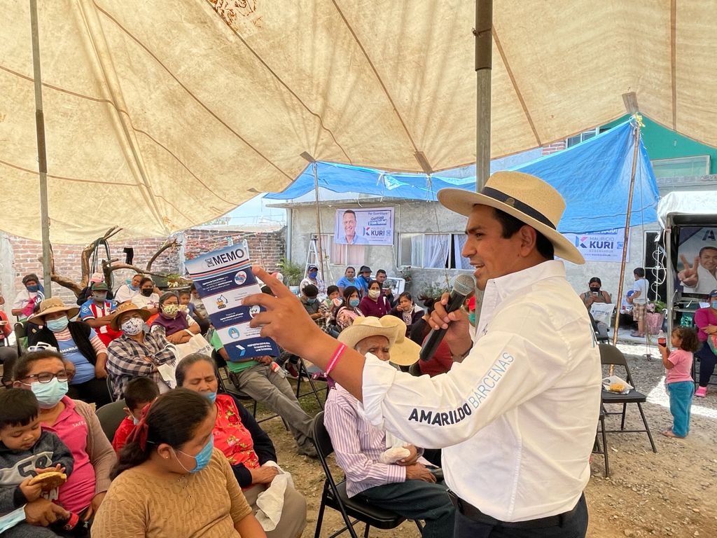 Amarildo Bárcenas se compromete a rehabilitar dren pluvial de San Fandila