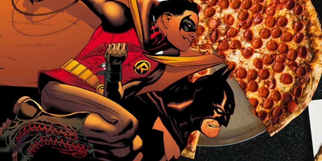 Batman casi vio cómo la pizza mata toda su ciudad |