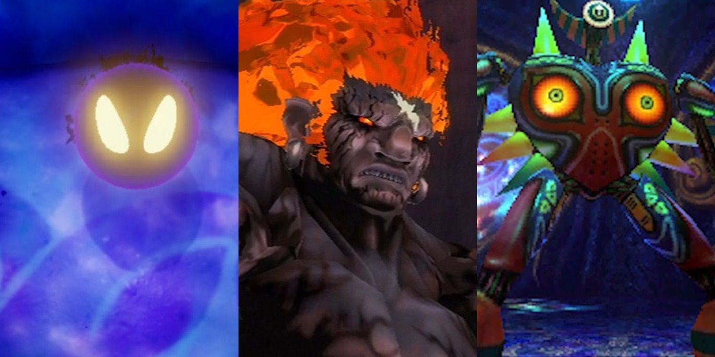 Cada juego de Legend of Zelda donde Ganon NO ES el villano principal