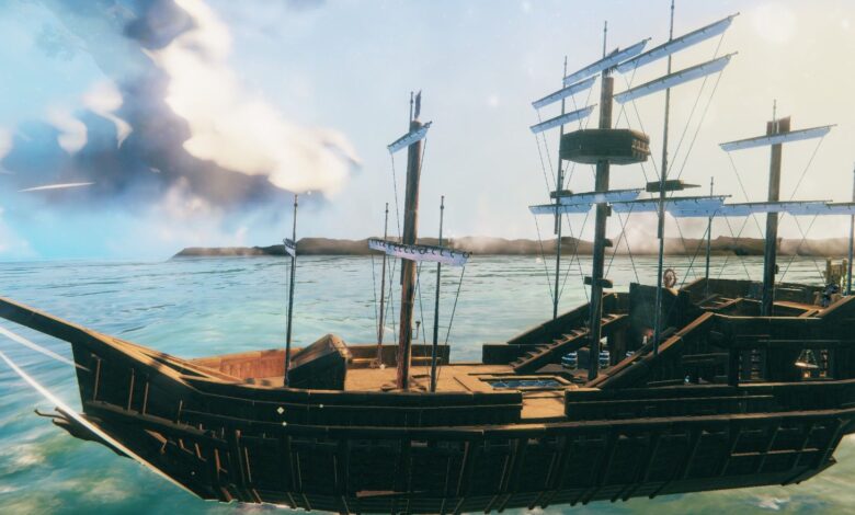 Cómo construir un barco personalizado en Valheim (ValheimRAFT mod)
