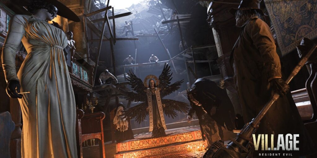 Cómo encontrar las crestas de la doncella y el demonio en Resident Evil Village