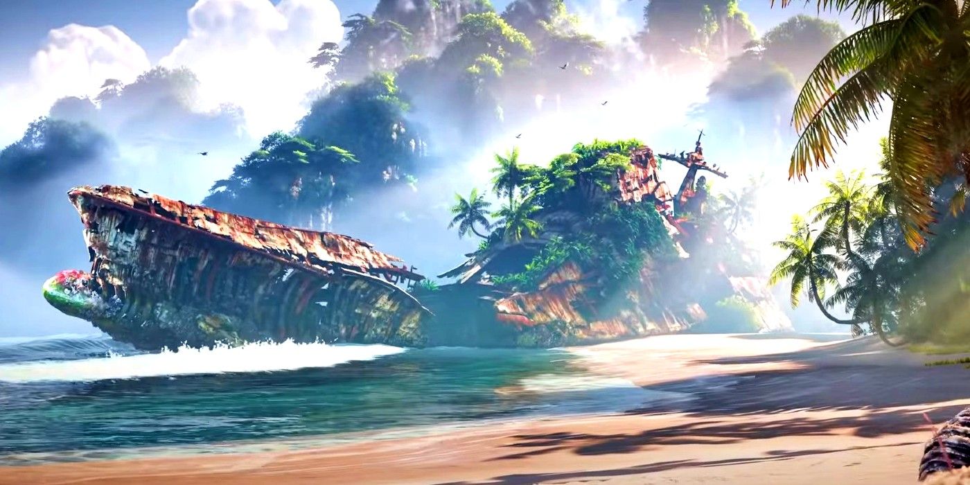 Cómo podría funcionar la exploración submarina de Horizon Forbidden West