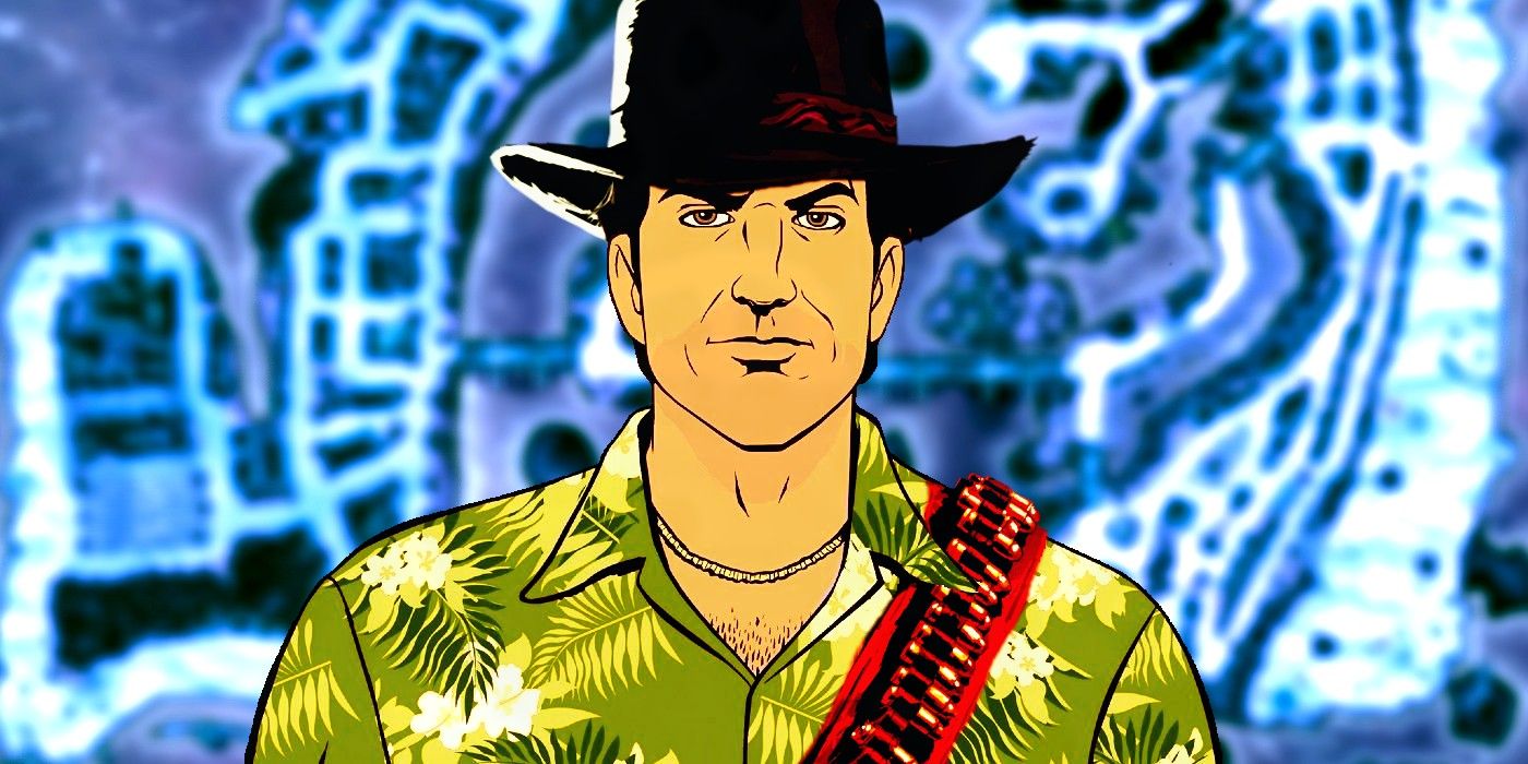 Cómo se vería el mapa de GTA 6: Vice City en la línea de tiempo de RDR2