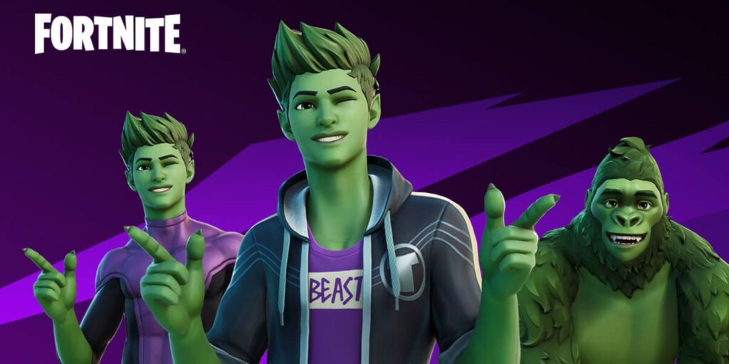 Cuando Beast Boy llegará a Fortnite |