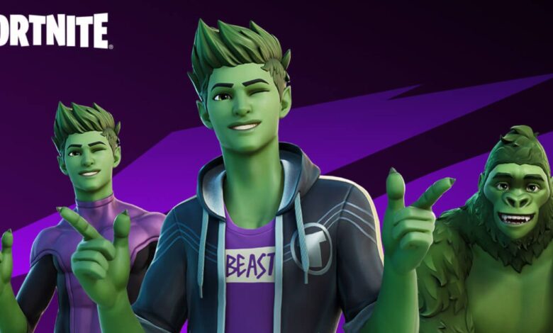 Cuando Beast Boy llegará a Fortnite |