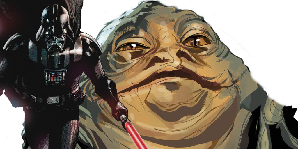 Darth Vader y Jabba the Hutt van a la guerra por Han Solo