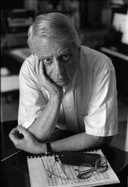 Cristóbal Halffter, compositor y director de orquesta, en 1998.