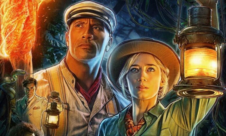 Dwayne Johnson comparte el nuevo póster del crucero por la jungla para celebrar la reacción del tráiler