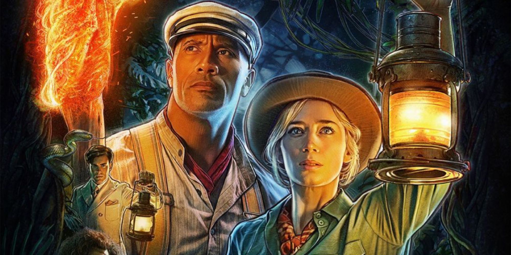 Dwayne Johnson comparte el nuevo póster del crucero por la jungla para celebrar la reacción del tráiler