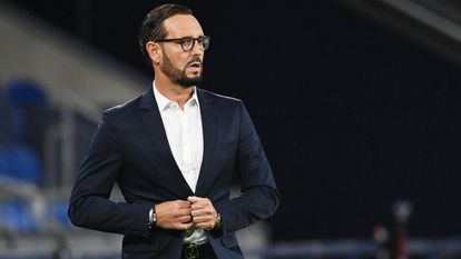 Bordalás, durante un duelo del Getafe en esta temporada.