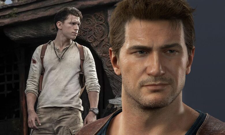 El actor Nathan Drake de Uncharted Game elogia el trabajo de acrobacias de Tom Holland