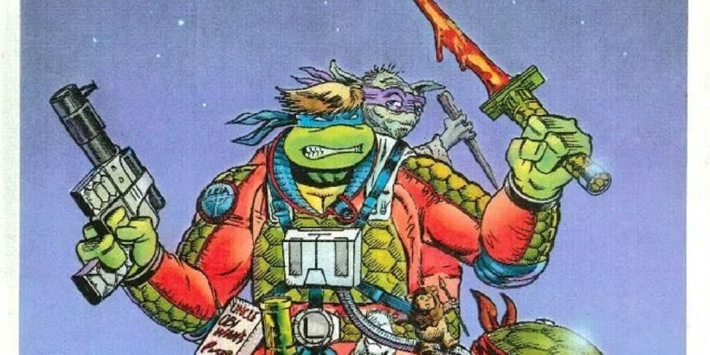 El arte conceptual crossover de Star Wars y TMNT muestra juguetes que no sucedieron