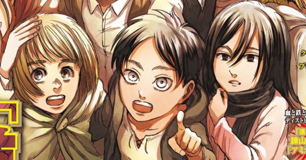 Ataque a Titán Capítulo final Portada de la revista Kodansha Ataque a Titán Capítulo final Portada de la revista Kodansha