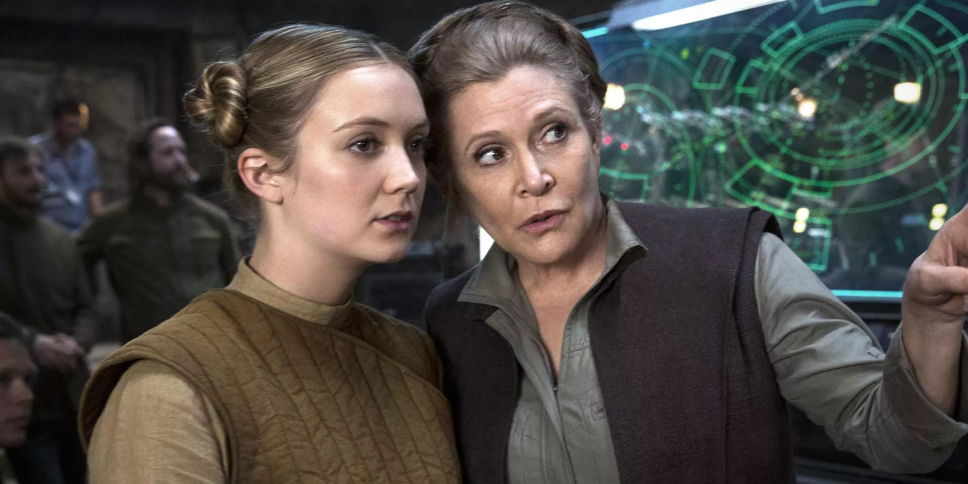 El hijo de Billie Lourd mira a Carrie Fisher en Star Wars en una linda foto