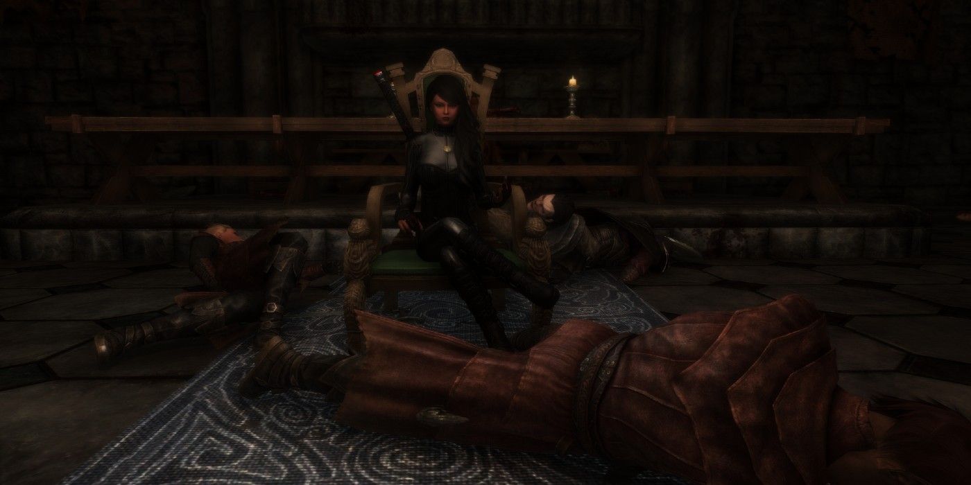 El jugador de Skyrim mató a todos los PNJ y criaturas del juego