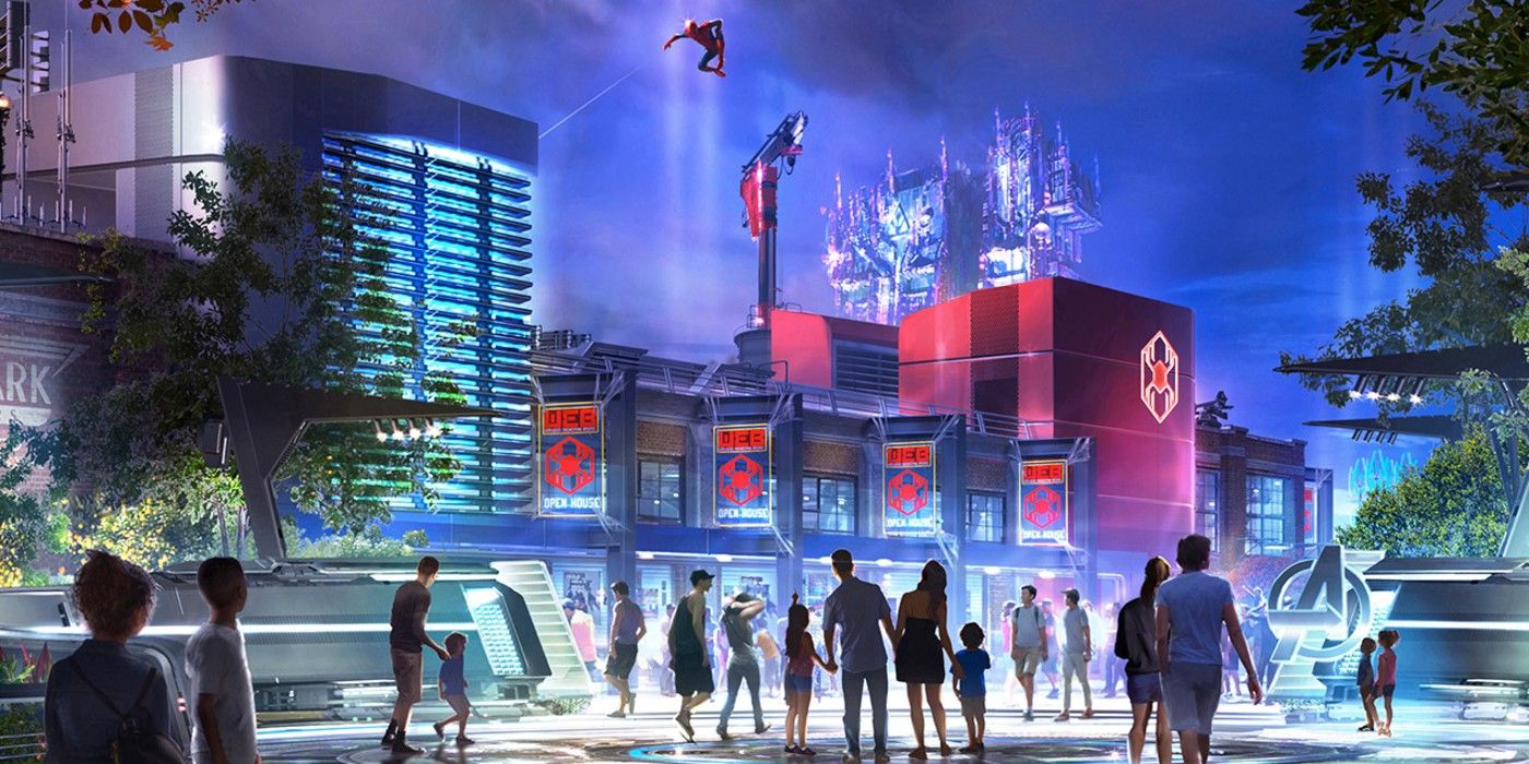 El mapa de Avengers Campus Disneyland revela los huevos de Pascua de Tony Stark