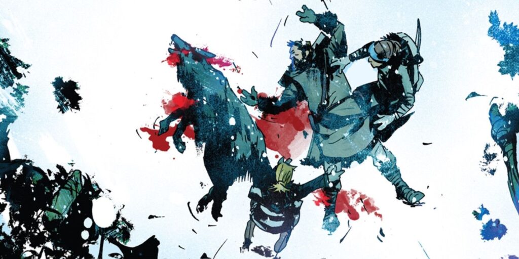 El mundo desolado de Snow Angels ya se ha puesto patas arriba