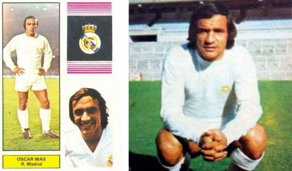 Óscar Pinino Mas jugó para el Real Madrid.