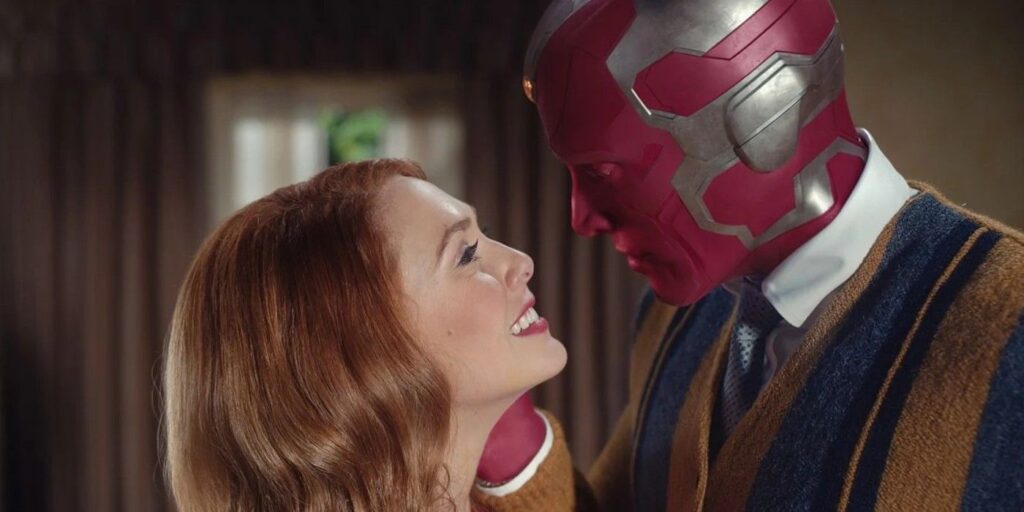Elizabeth Olsen y Paul Bettany no sabían que Vision y Wanda se reunirían