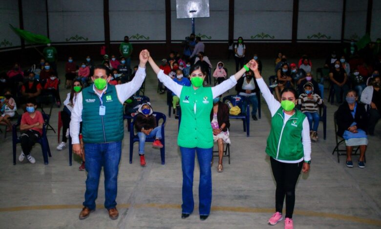 En mi gobierno destinaré más recursos a San Juan del Río para obra pública y seguridad: Katia Reséndiz