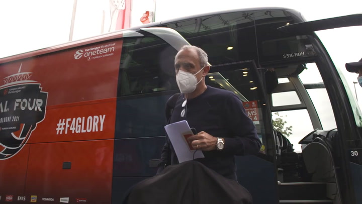 El AX Armani Exchange Milan, rival del Barça, llega a Colonia El AX Armani Exchange Milan, rival del Barça, llega a Colonia