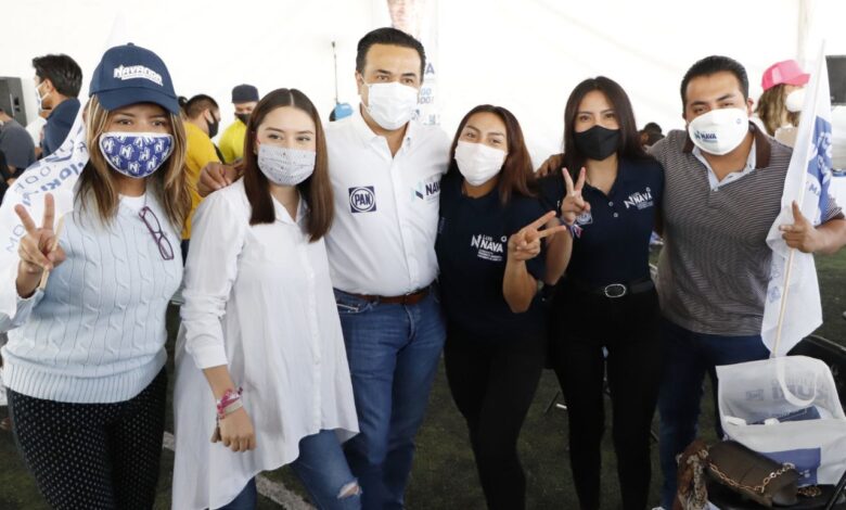Garantiza Luis Nava tranquilidad para las familias en Querétaro