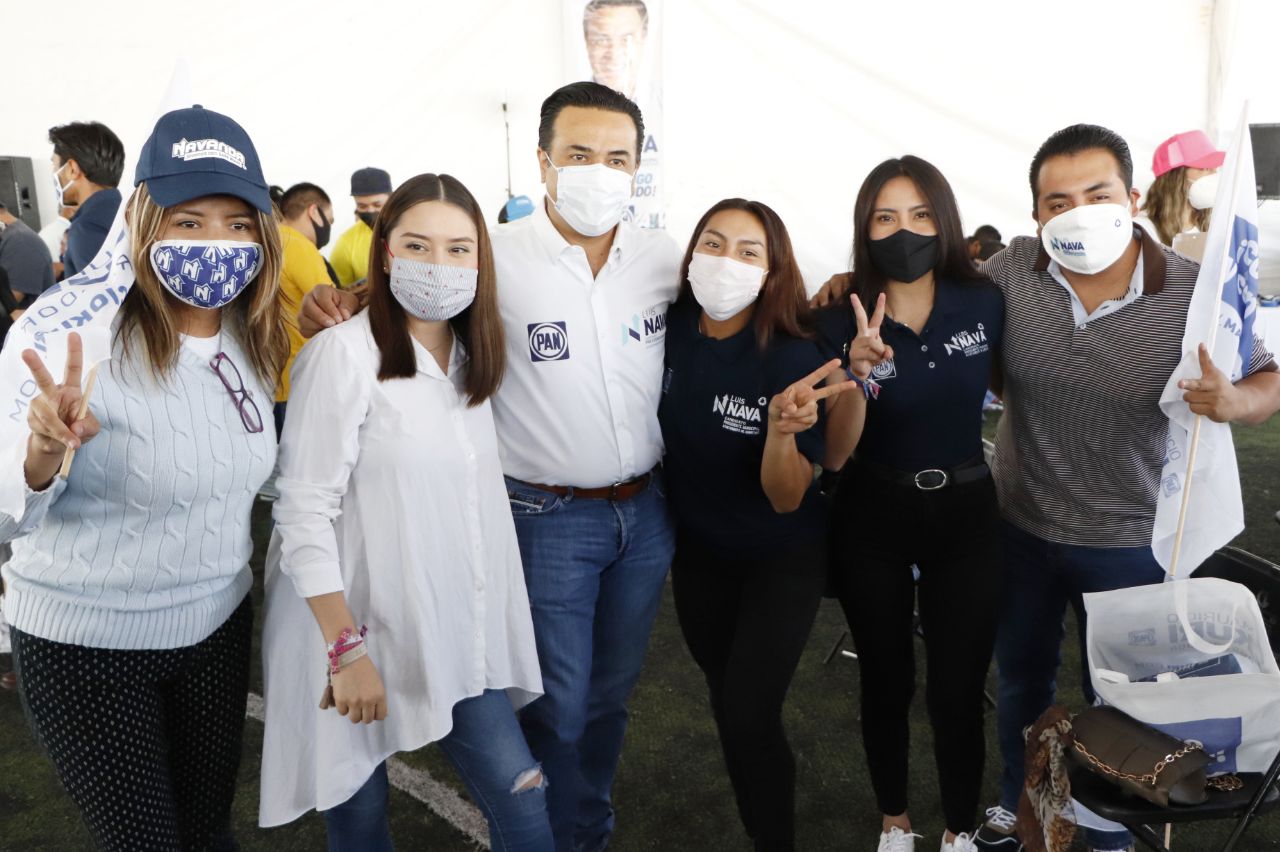 Garantiza Luis Nava tranquilidad para las familias en Querétaro