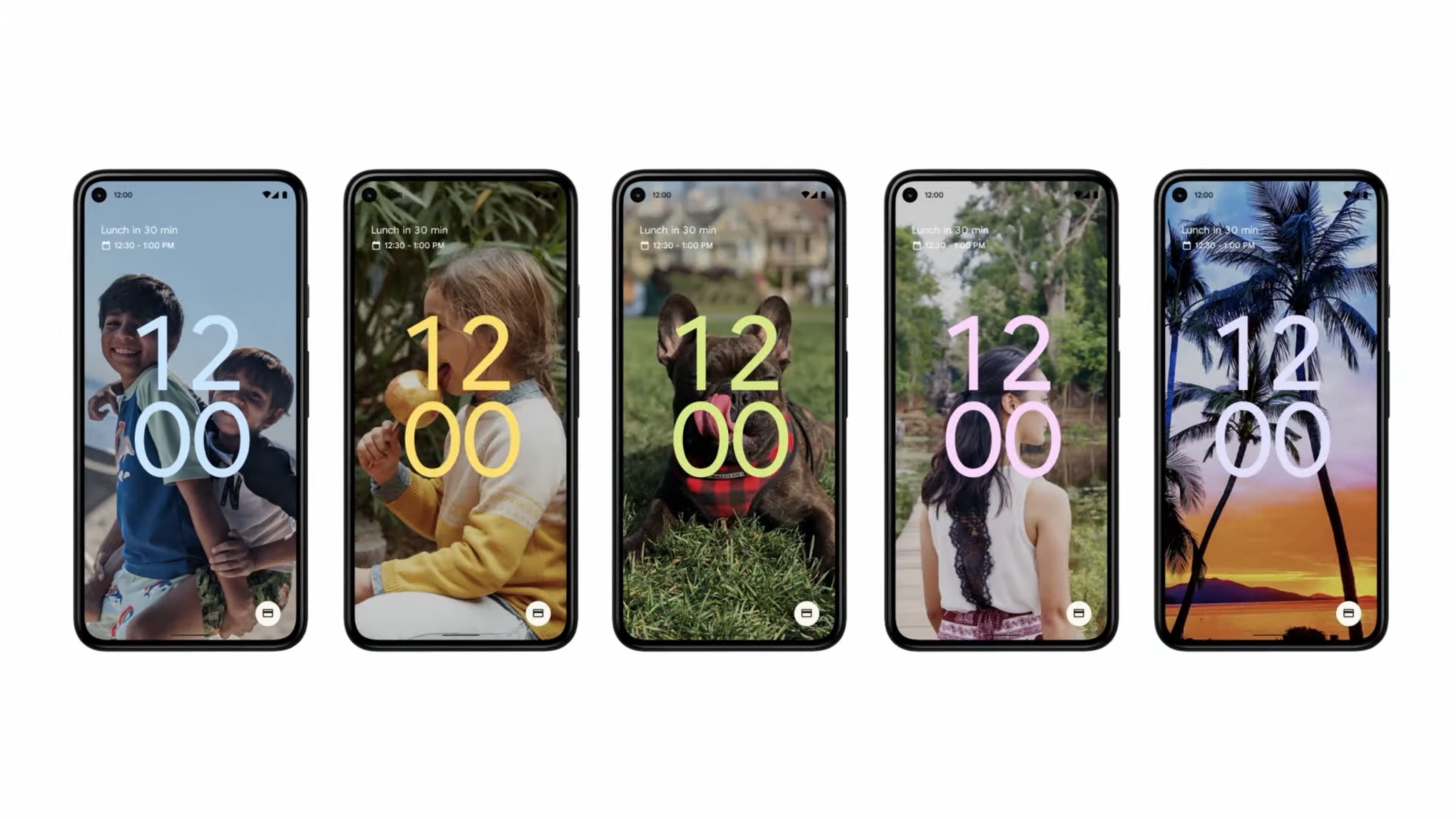 configuración de paleta personalizada en Android