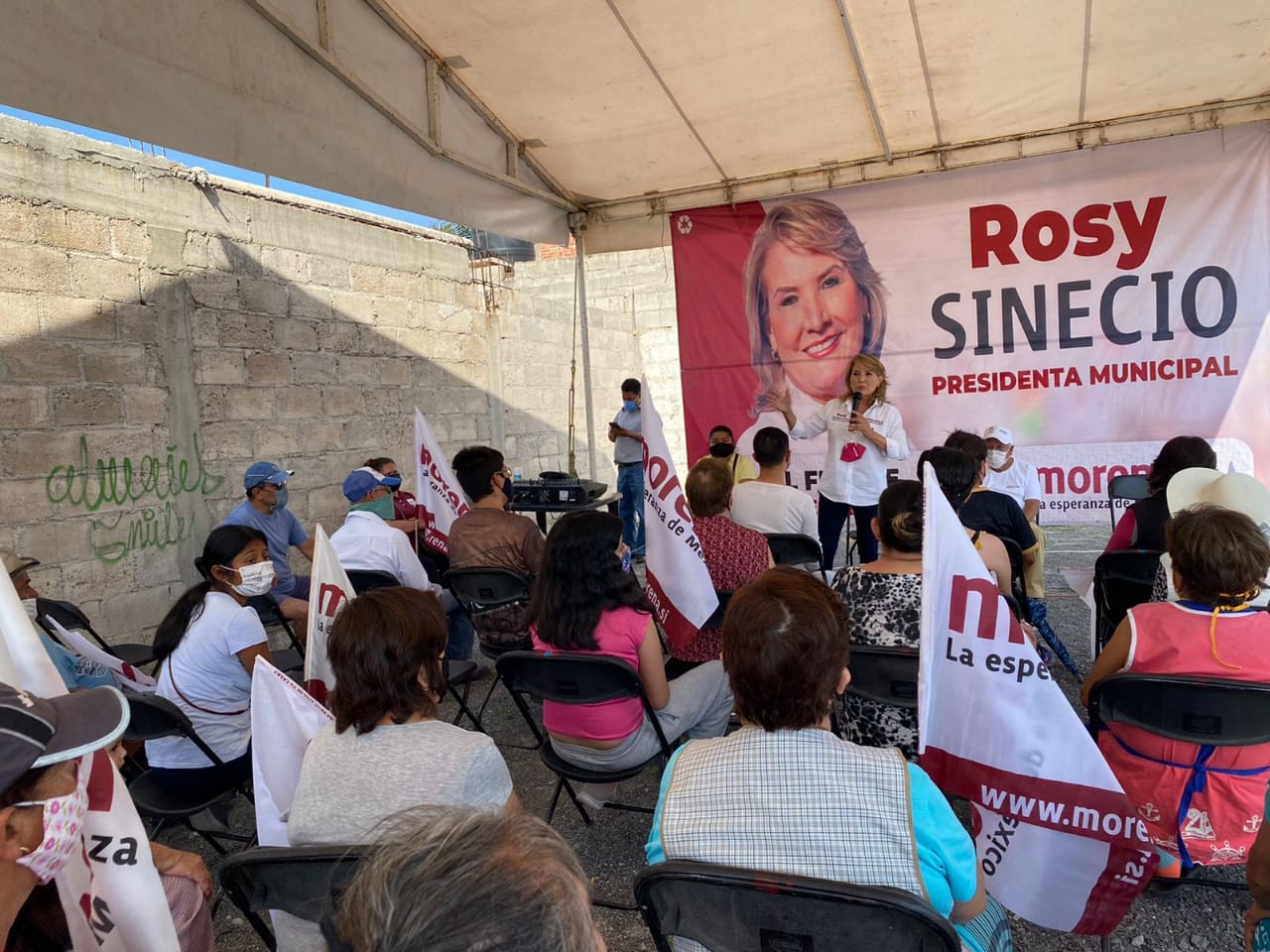 Granjas Banthi apoya y respalda propuestas de Rosy Sinecio.