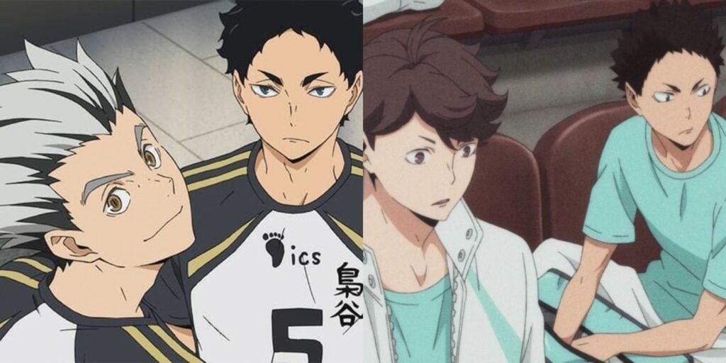 Haikyuu !!: 10 mejores parejas de lanzadores y rematadores |