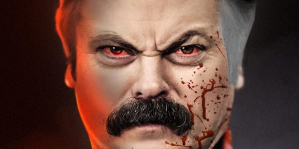 Invincible Art imagina a Nick Offerman como Omni-Man de acción en vivo