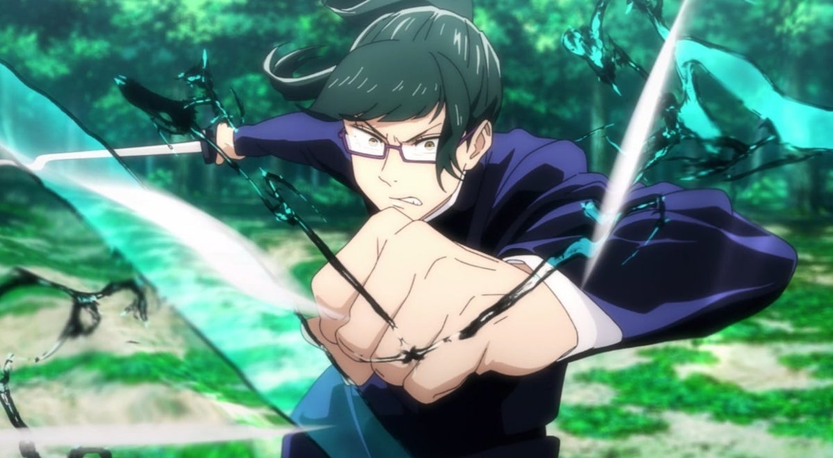 Jujutsu Kaisen Maki atrapa el anime Bullet Jujutsu Kaisen Maki atrapa el anime Bullet