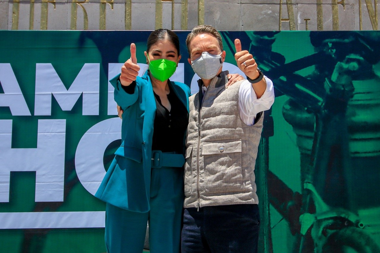 Junto al Senador Manuel Velasco, Katia Reséndiz presenta su plan educativo y digital para nivel superior