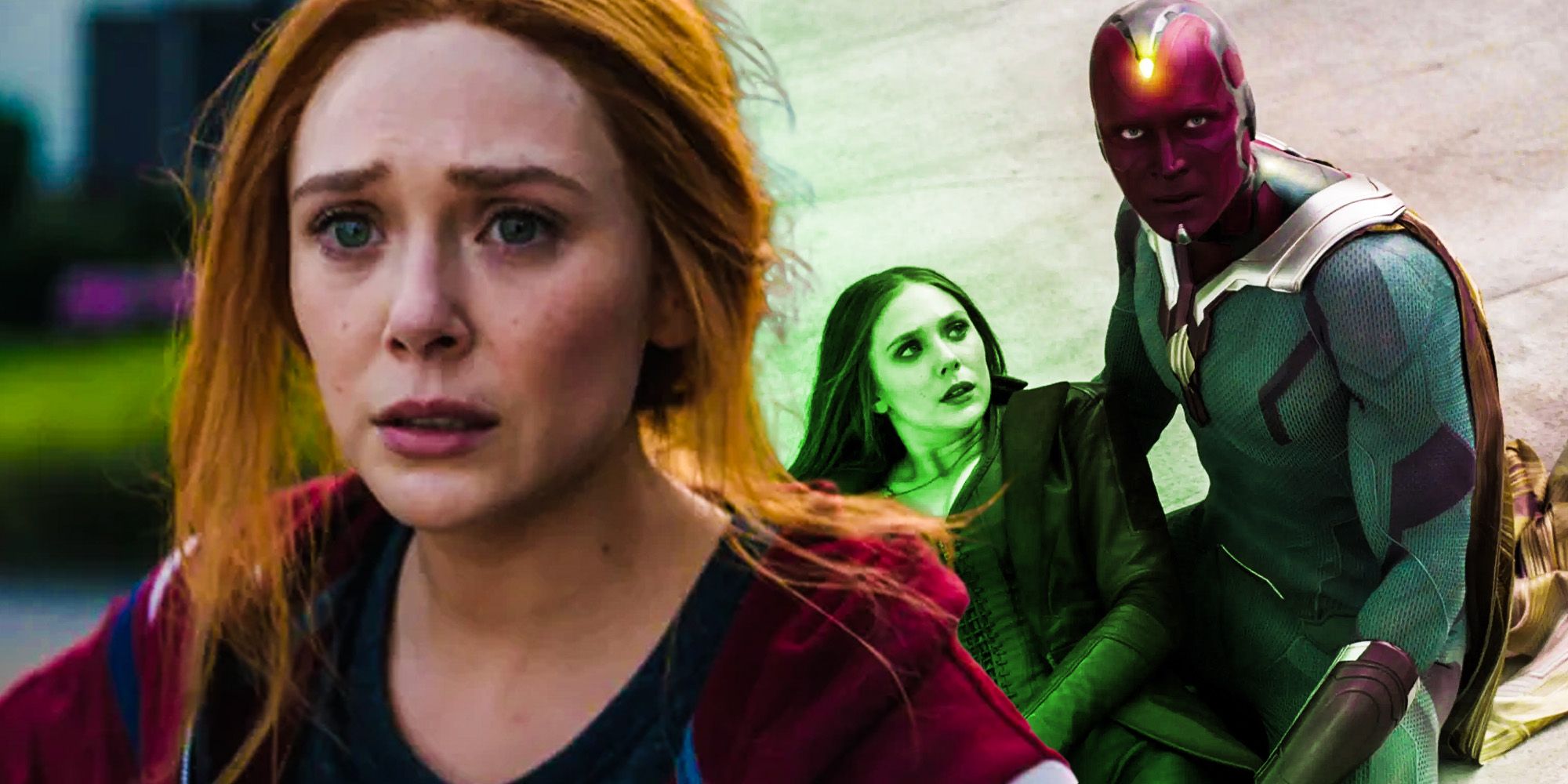 La Bruja Escarlata casi tiene su vida "feliz" con visión en la Guerra Civil