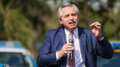 Alberto Fernández, presidente de Argentina, en una imagen del 16 de abril.