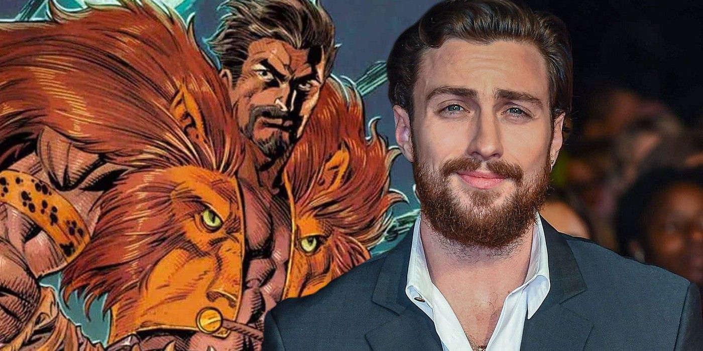 La película de Kraven presenta al MCU Quicksilver Aaron Taylor-Johnson como el villano de Spider-Man