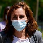 La candidata de Más Madrid a la Presidencia de la Comunidad de Madrid, Mónica García, conversa con la militancia en Orcasitas, a 5 de mayo de 2021, en Madrid (España). La reunión ha tenido lugar un día después de la celebración de las elecciones a la Asamblea de Madrid, en las que Más Madrid ha quedado como segunda fuerza política después del triunfo del PP. Más Madrid realizó ayer el sorpasso al PSOE, obteniendo el mismo número de escaños, pero superando al Partido Socialista en número de votos.
05 MAYO 2021;ORCASITAS;MONICA GARCIA;MAS MADRID
A. Pérez Meca / Europa Press
05/05/2021