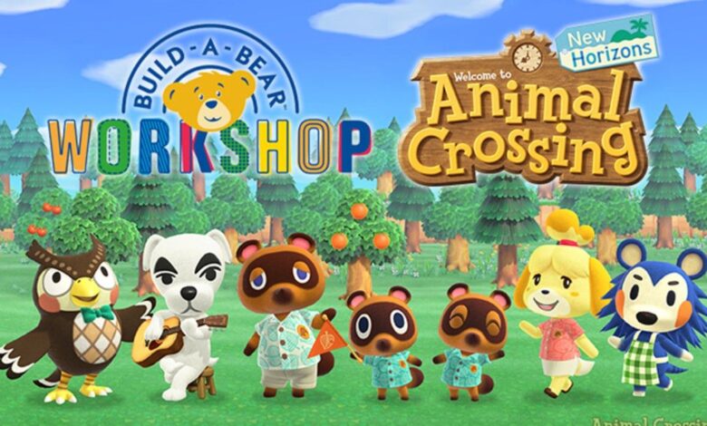 La sala de espera de reabastecimiento Build-a-Bear de Animal Crossing reabre el 3 de mayo