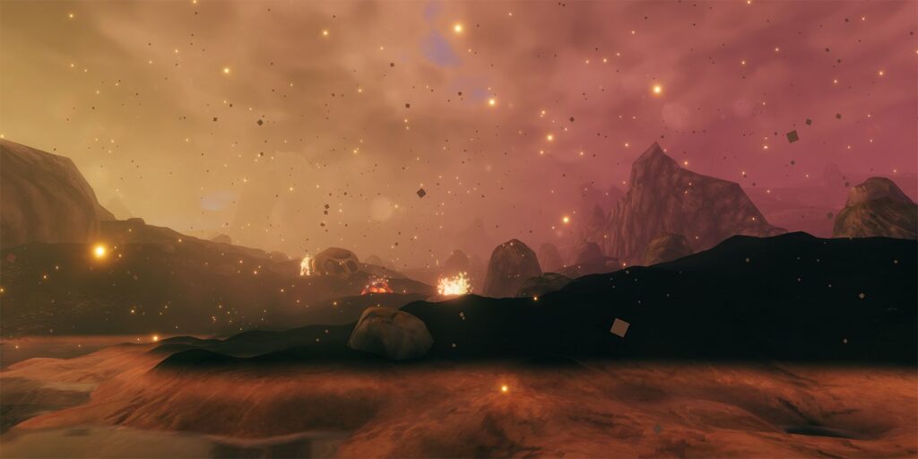 Las Ashlands de Valheim, las modificaciones del bioma del norte profundo añaden jefes y más