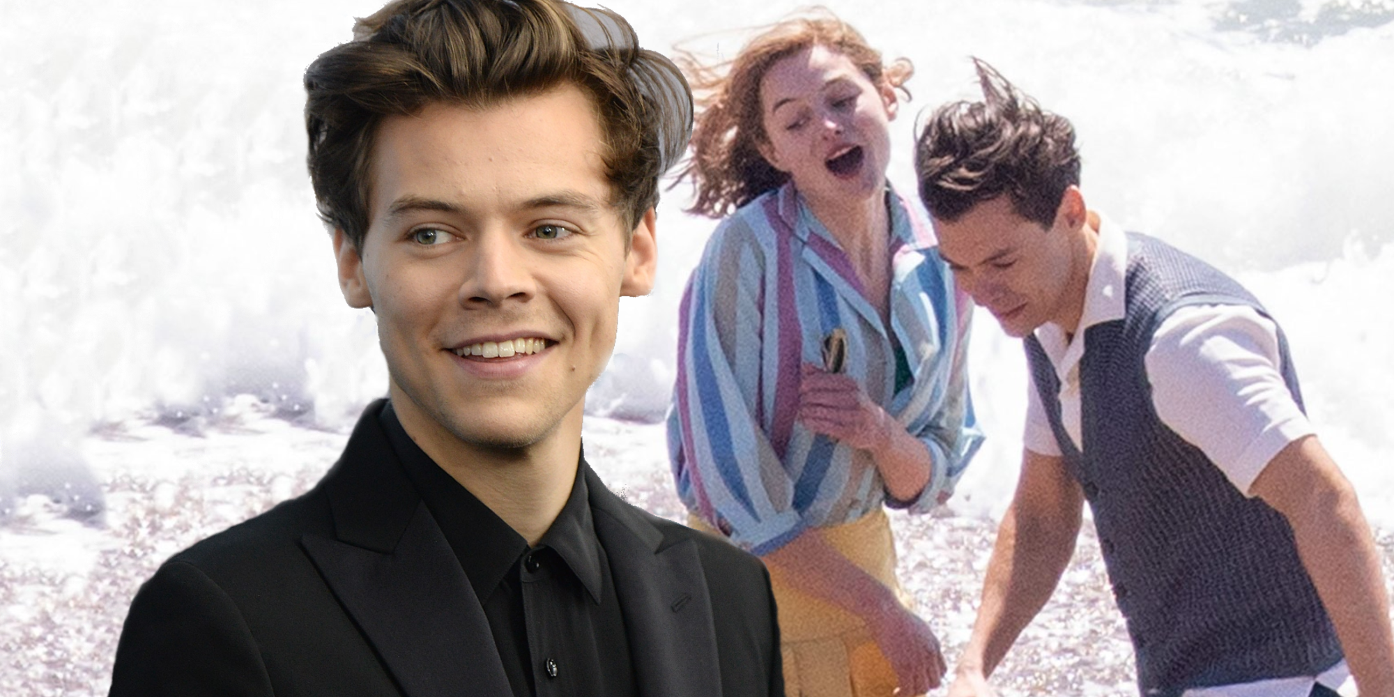 Las fotos de My Policeman Set muestran a Harry Styles y Emma Corrin de The Crown